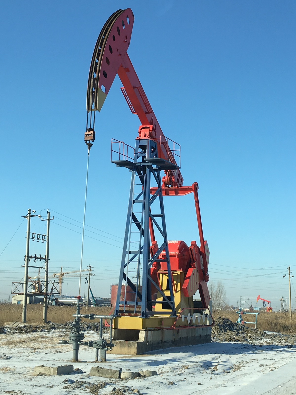 Daqing, -18 celcius in november at night but there is petroleum…