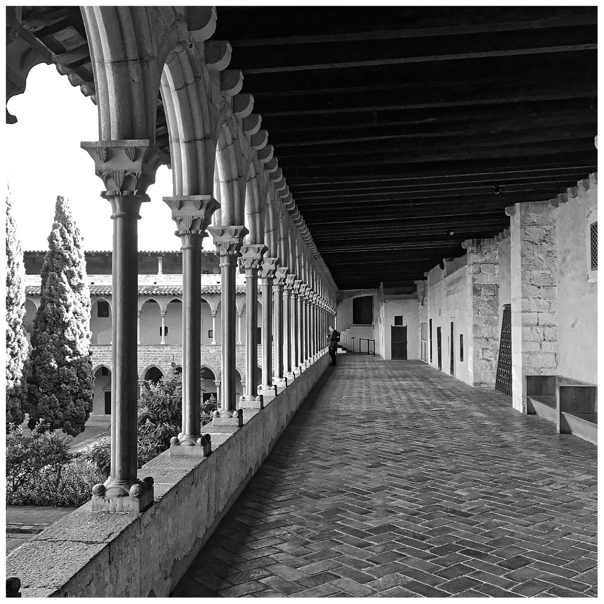 Pedralbes Monk monastere, in Barcelone