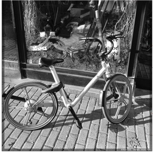 Vélo urbain à Shanghai